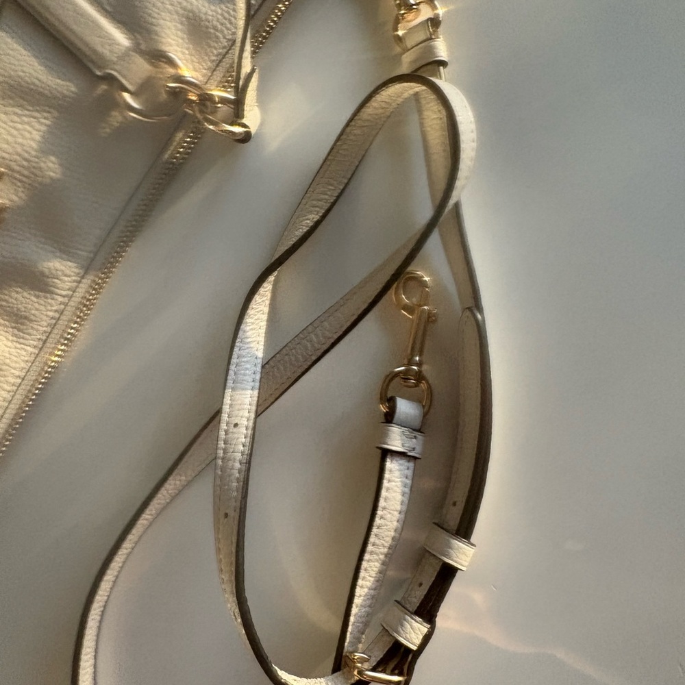 Coach Pebbled Leather Ally Satchel with Gold Hardware - Picture 6 of 8
